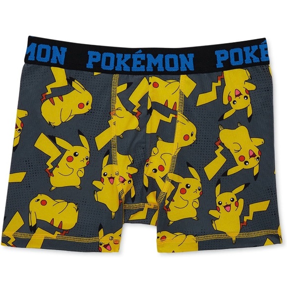 New Pokémon Boy’s Athletic Boxer Briefs 3 pack / Size 4 - Picture 10 of 10